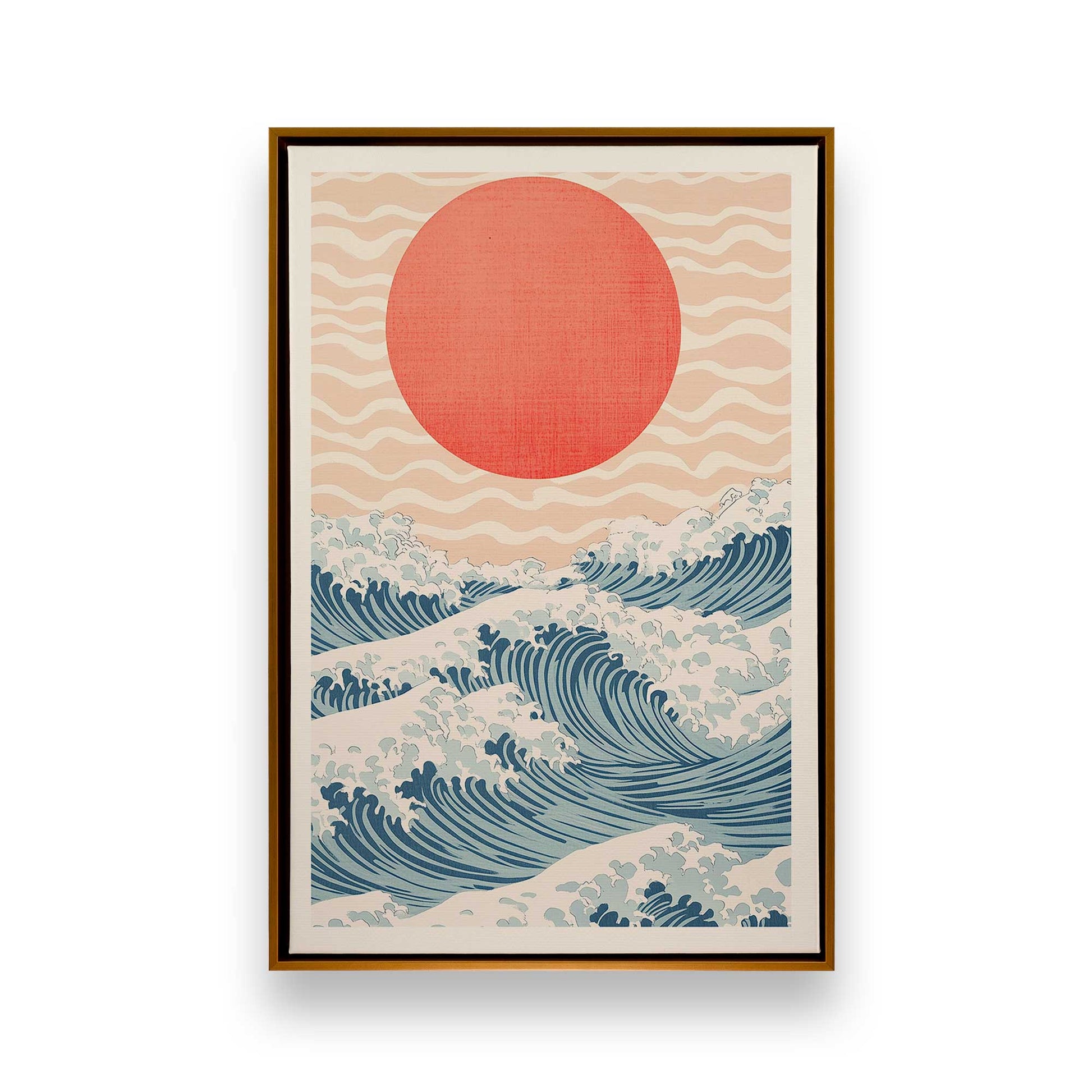 [Color:Polished Gold], Picture of art in a Polished Gold frame