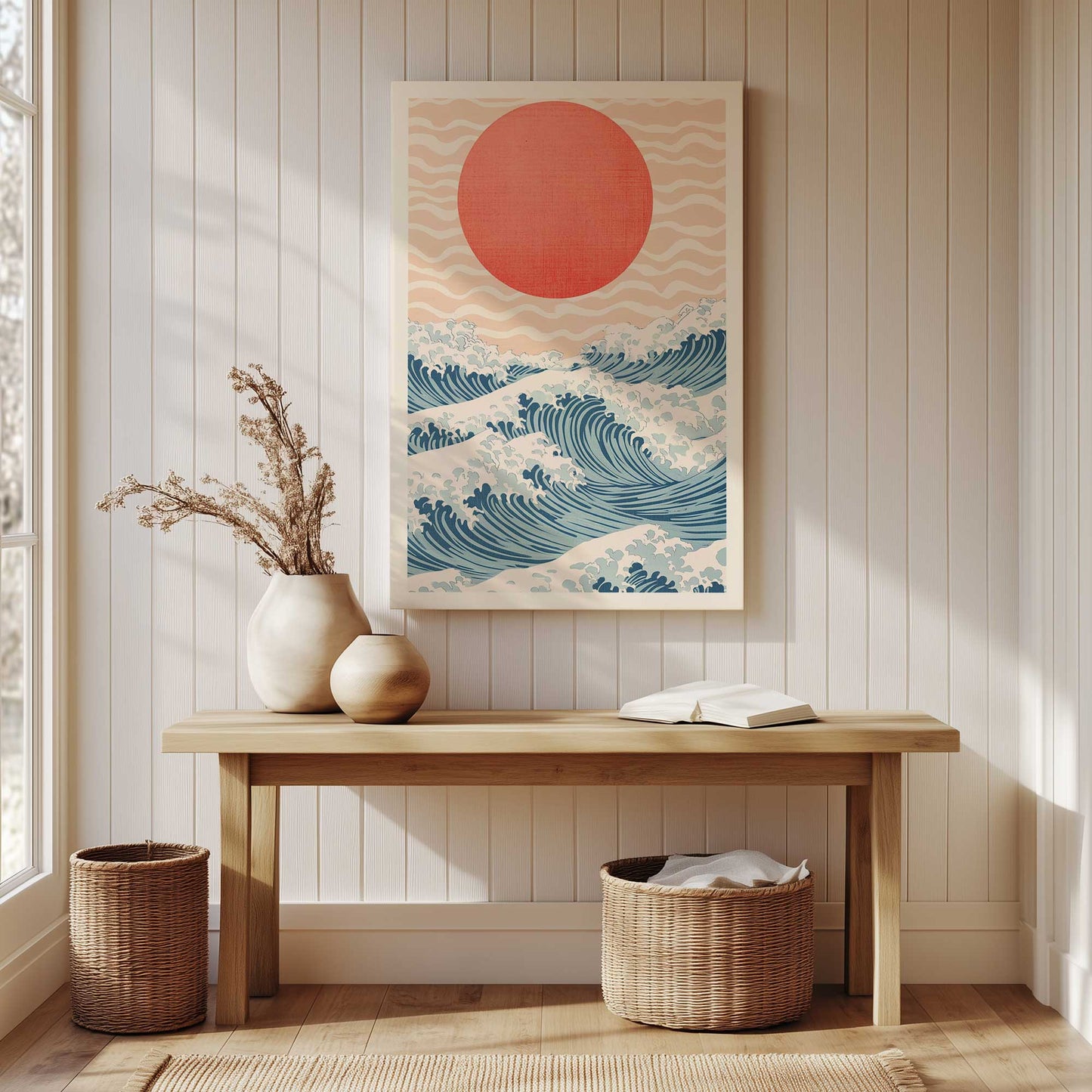 Picture of art in a room