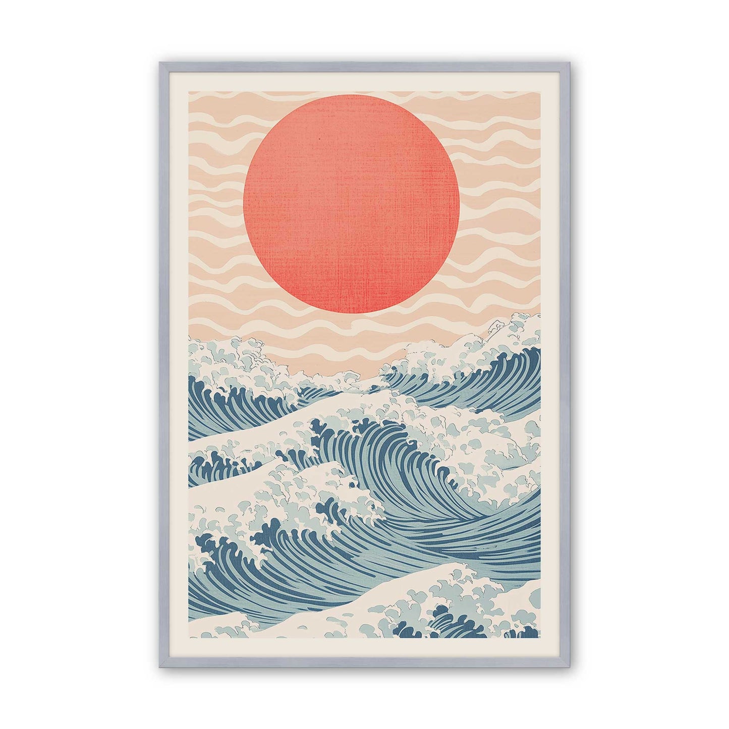 [Color:Polished Chrome], Picture of art in a Polished Chrome frame