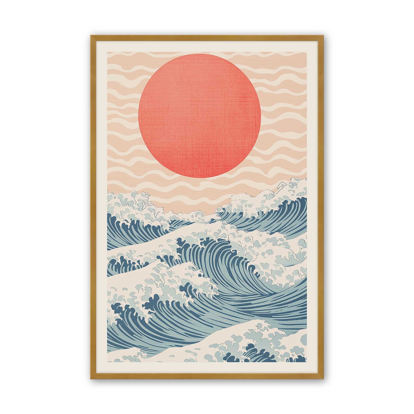 [Color:Polished Gold], Picture of art in a Polished Gold frame