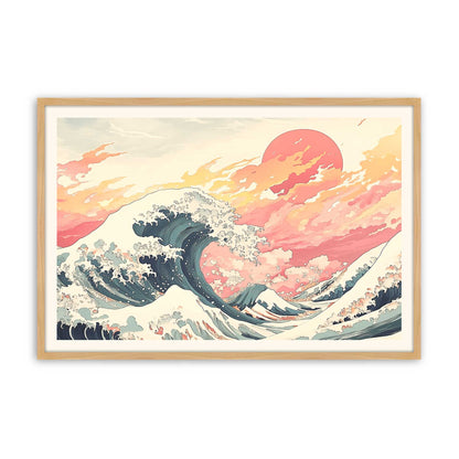 [Color:Raw Maple], Picture of art in a Raw Maple frame