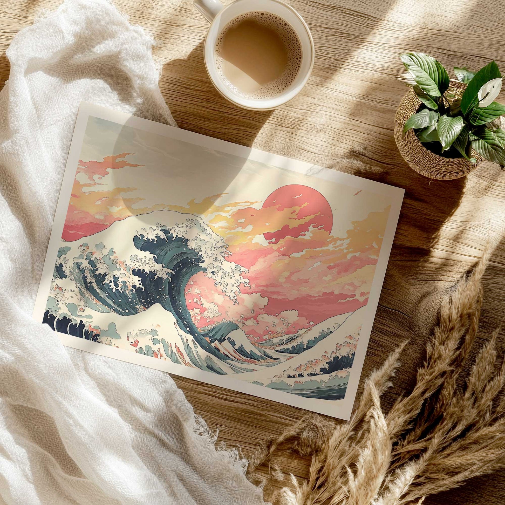 [Color:Rolled Print], Picture of close up of art