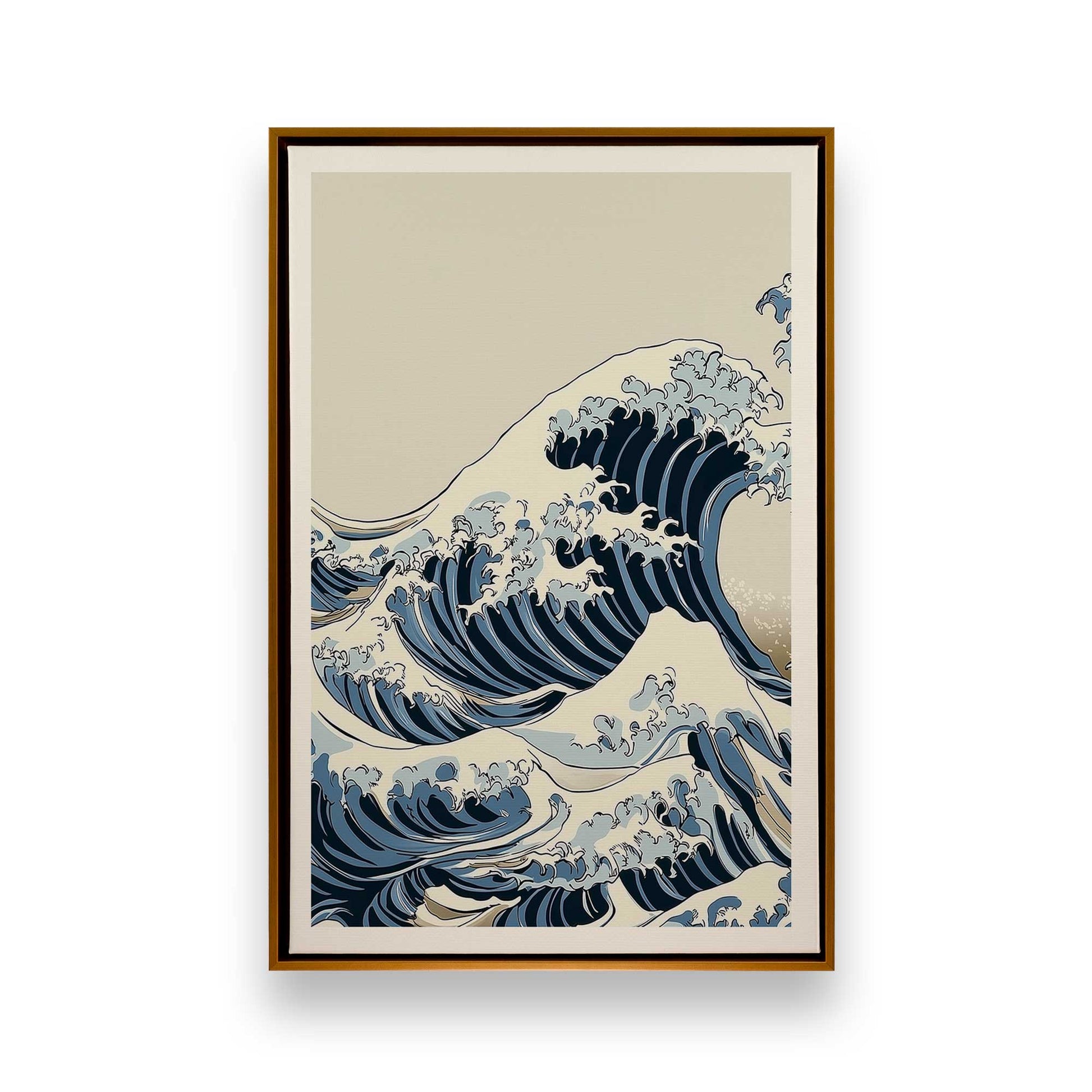 [Color:Polished Gold], Picture of art in a Polished Gold frame