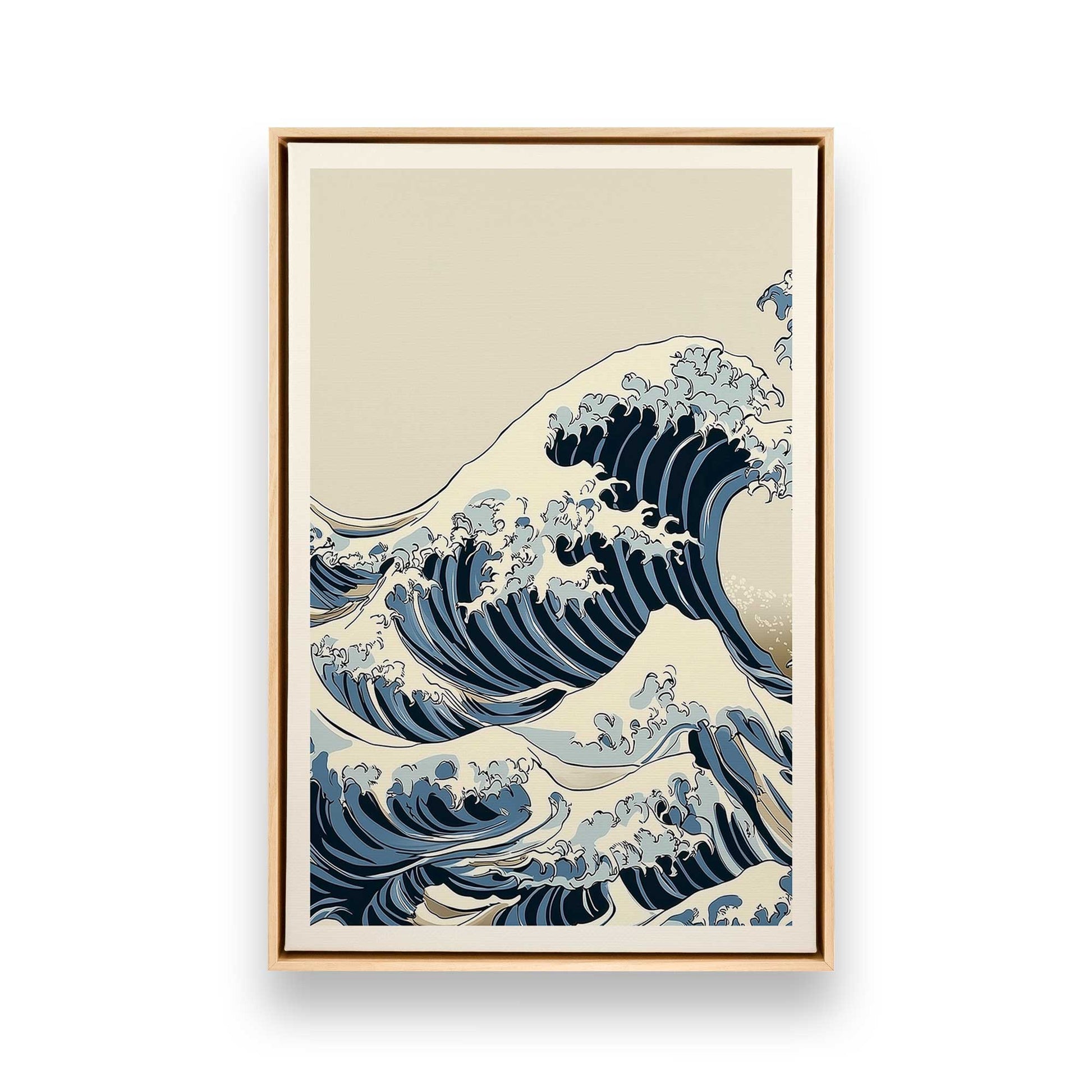 [Color:American Maple], Picture of art in a American Maple frame