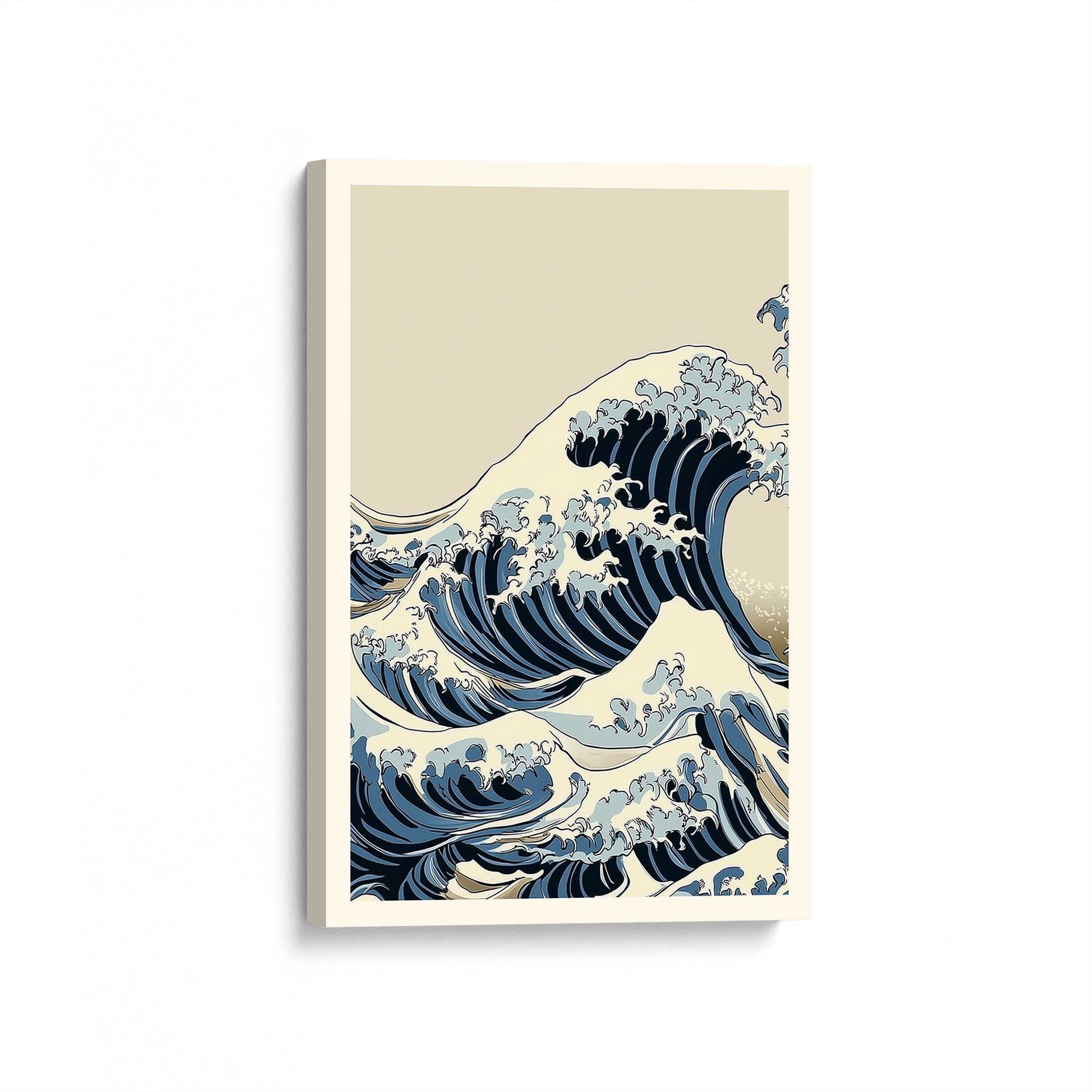 [Color:Stretched Canvas], Picture of art at an angle