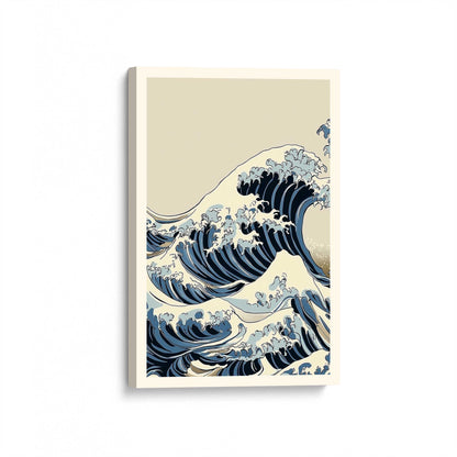 [Color:Stretched Canvas], Picture of art at an angle