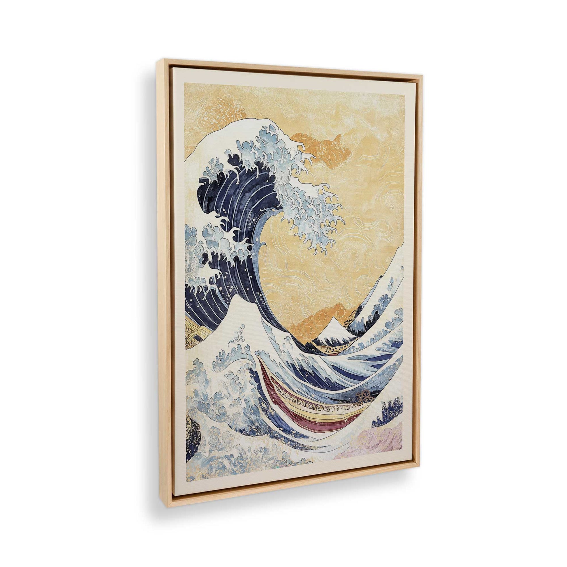 [Color:American Maple], Picture of the corner of the art