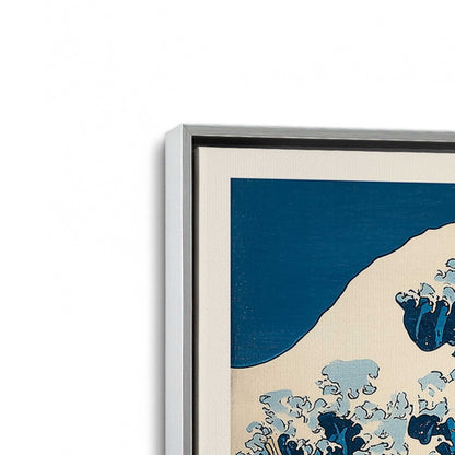 [Color:Polished Chrome], Picture of art in a Polished Chrome frame at an angle