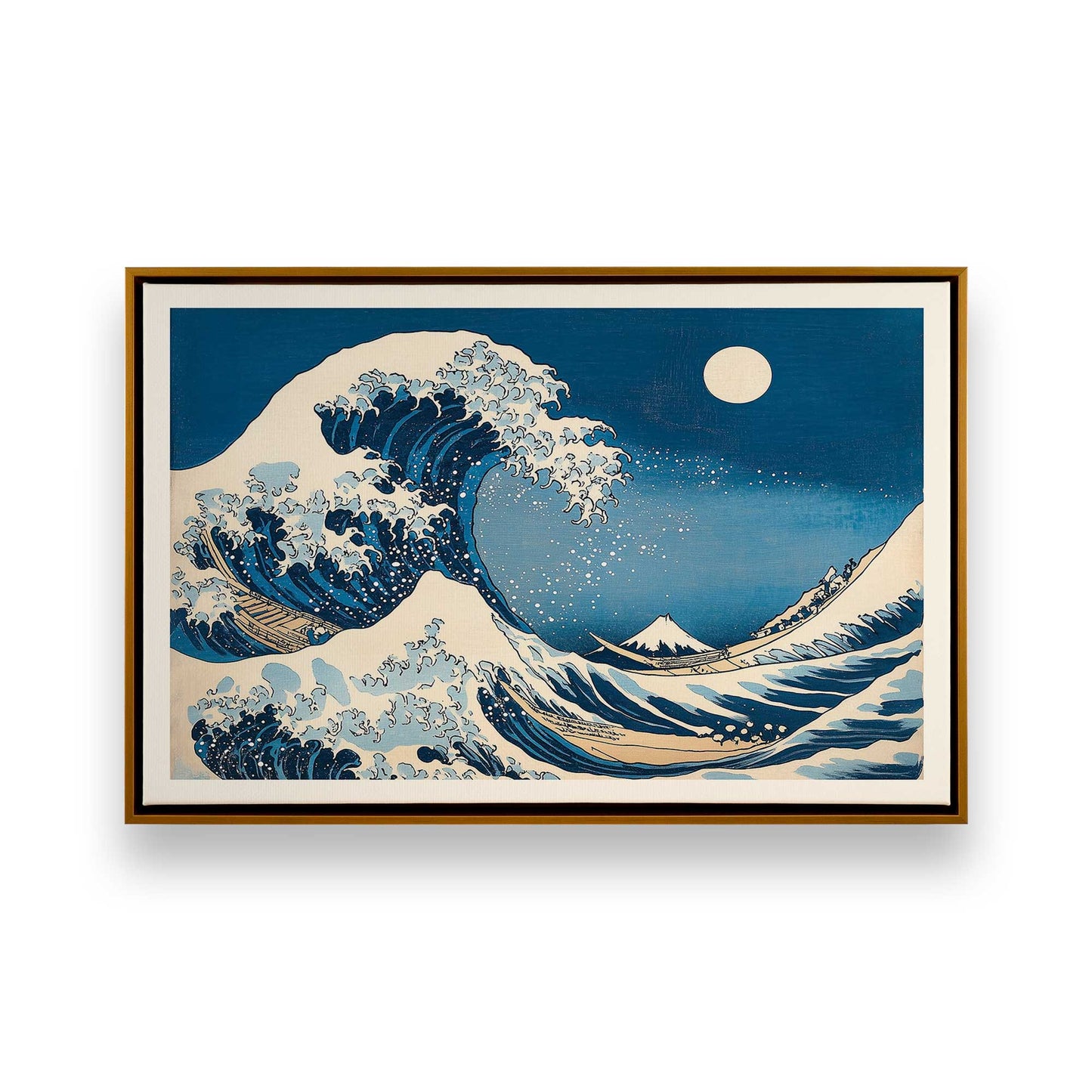 [Color:Polished Gold], Picture of art in a Polished Gold frame