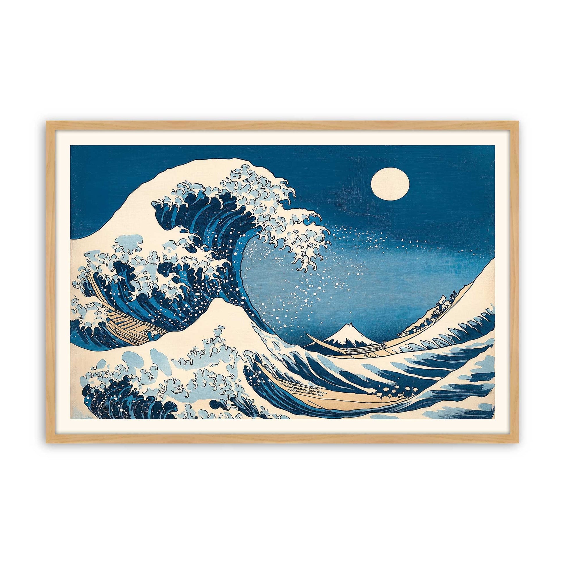 [Color:American Maple], Picture of art in a American Maple frame