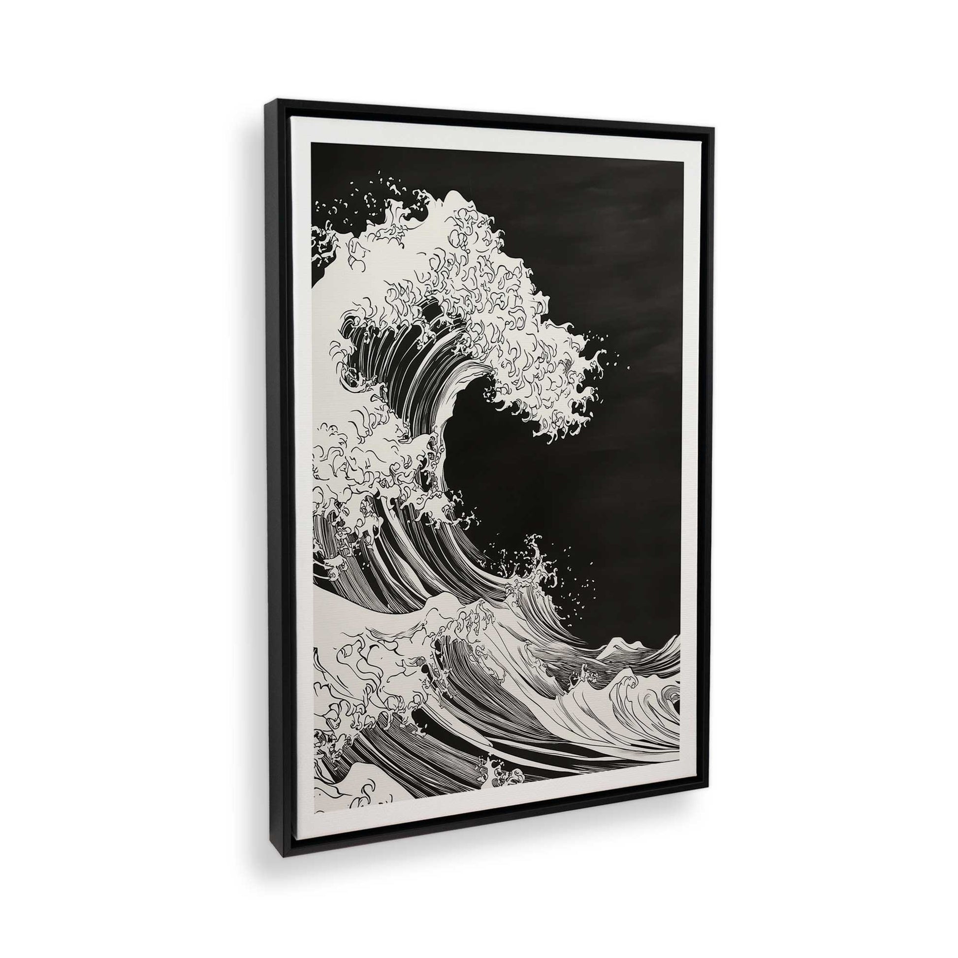 [Color:Satin Black], Picture of the corner of the art