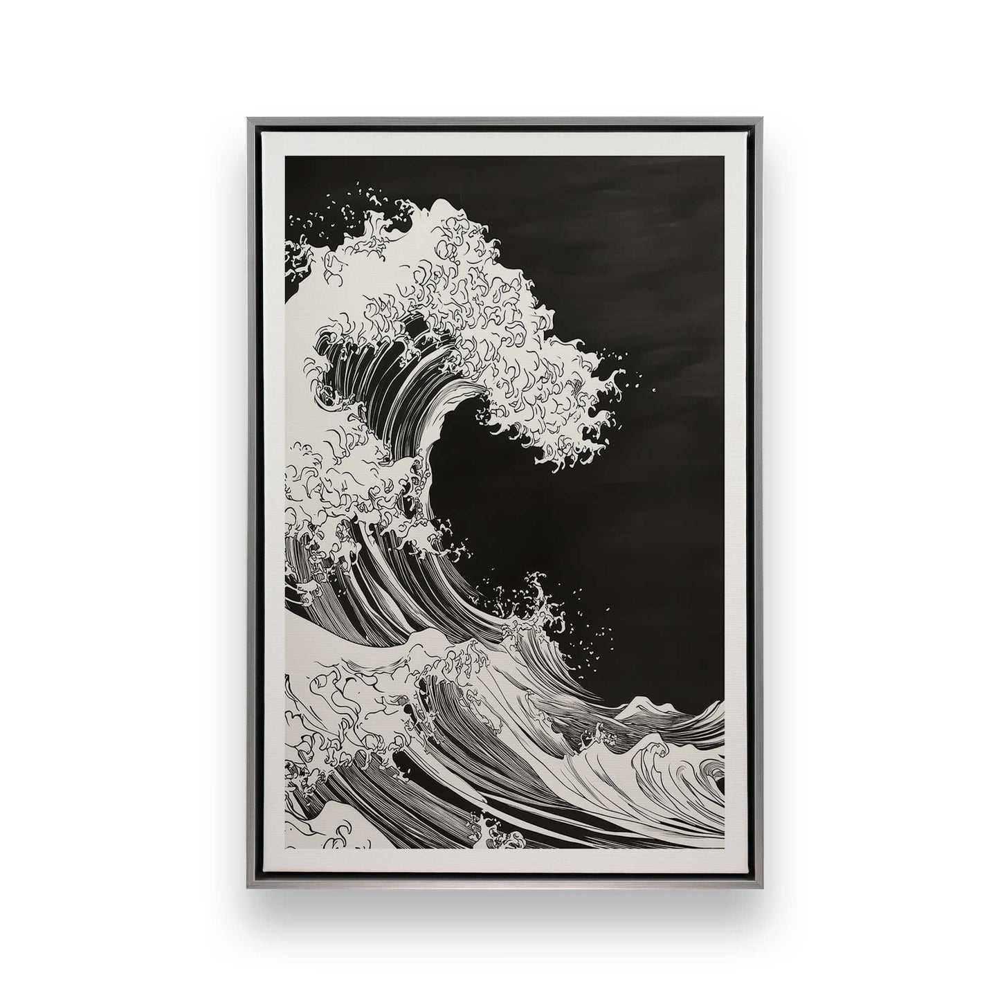 [Color:Polished Chrome], Picture of art in a Polished Chrome frame