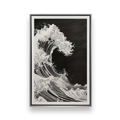 [Color:Polished Chrome], Picture of art in a Polished Chrome frame