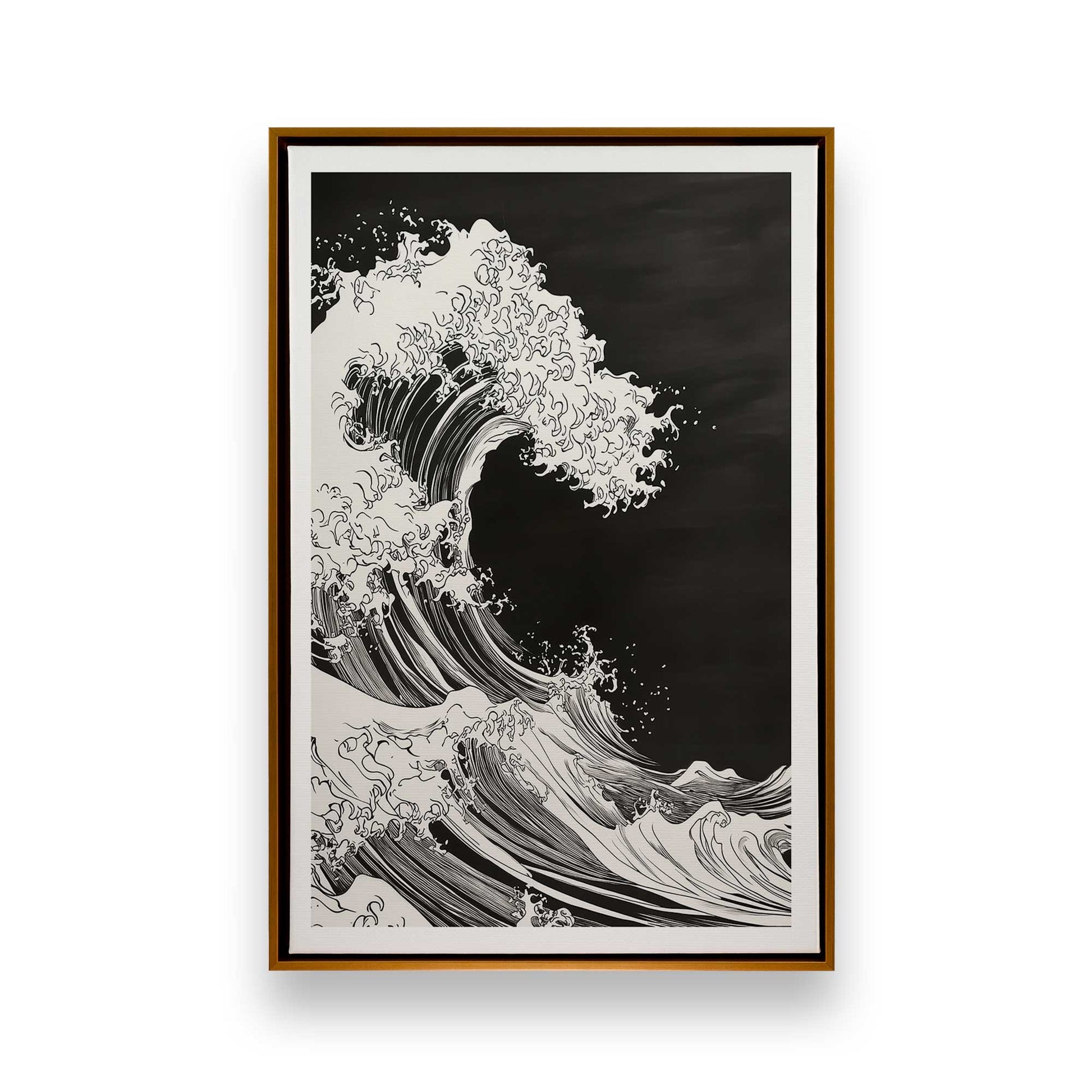 [Color:Polished Gold], Picture of art in a Polished Gold frame