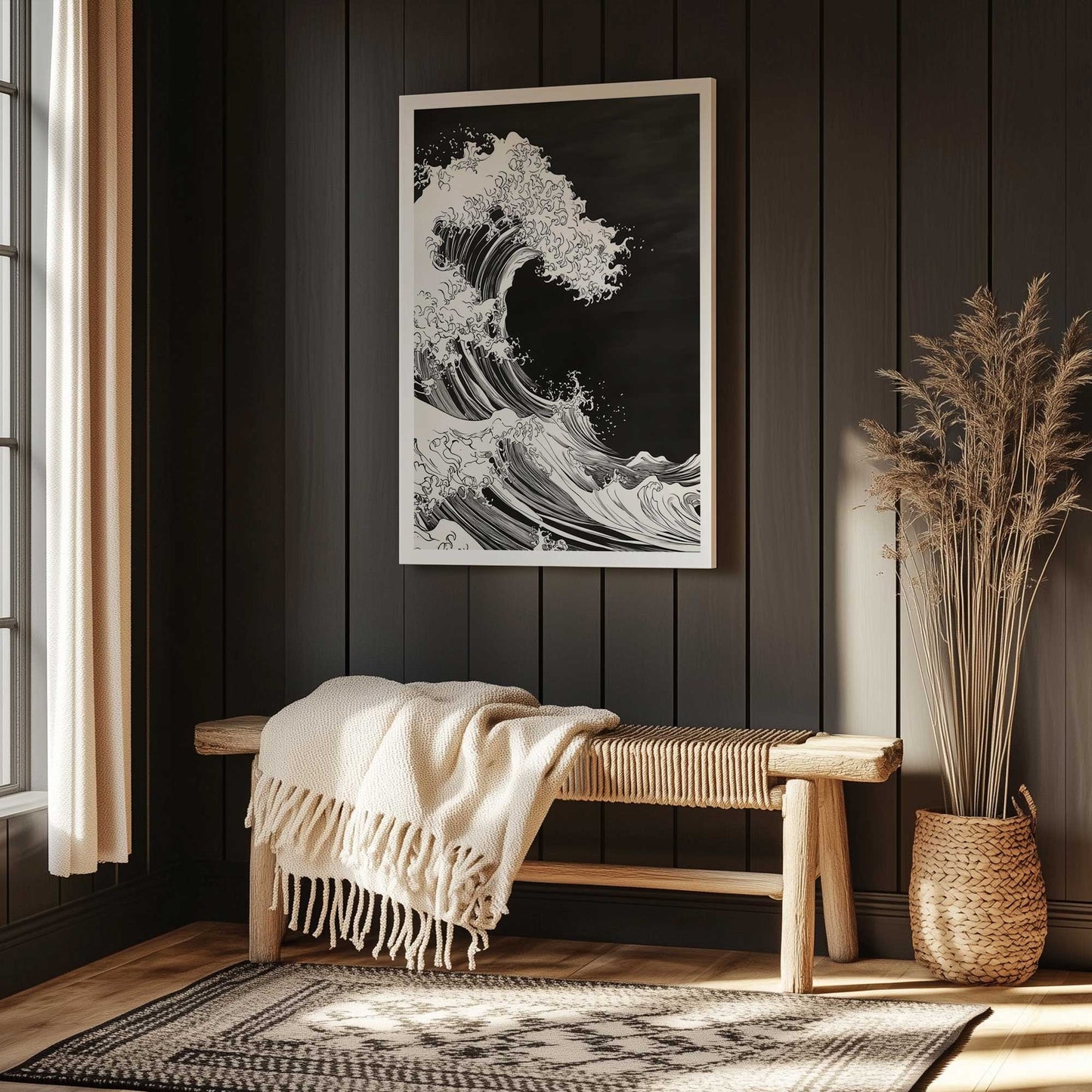 Picture of art in a room