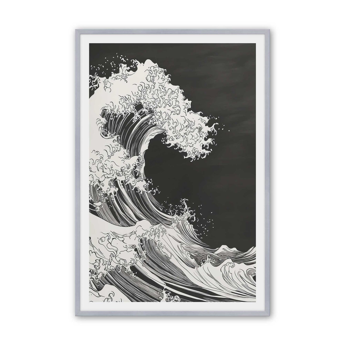 [Color:Polished Chrome], Picture of art in a Polished Chrome frame