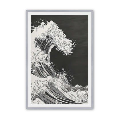 [Color:Polished Chrome], Picture of art in a Polished Chrome frame