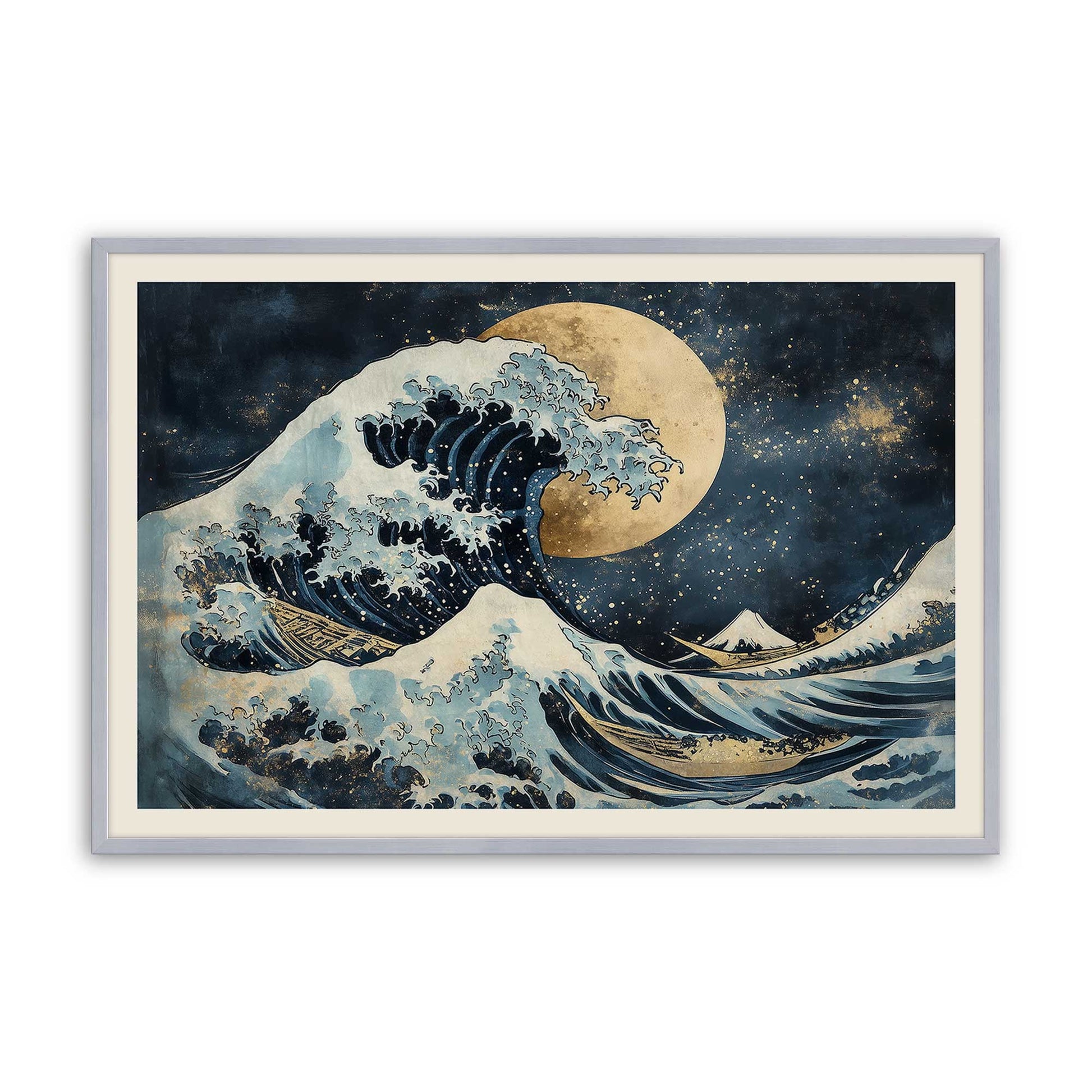 [Color:Polished Chrome], Picture of art in a Polished Chrome frame