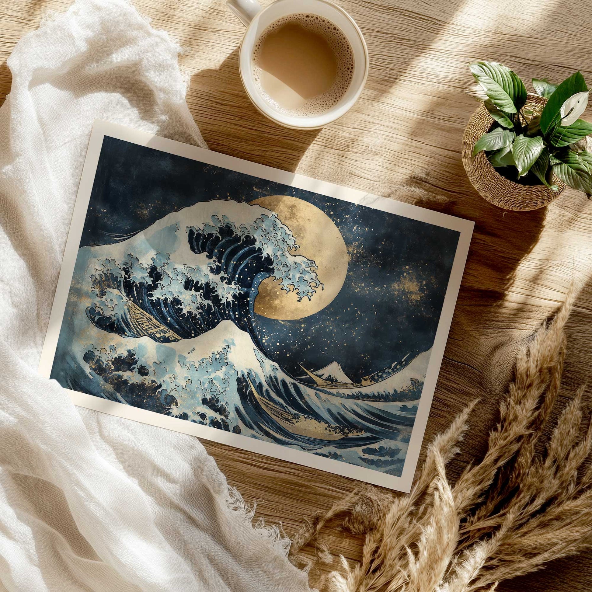 [Color:Rolled Print], Picture of close up of art