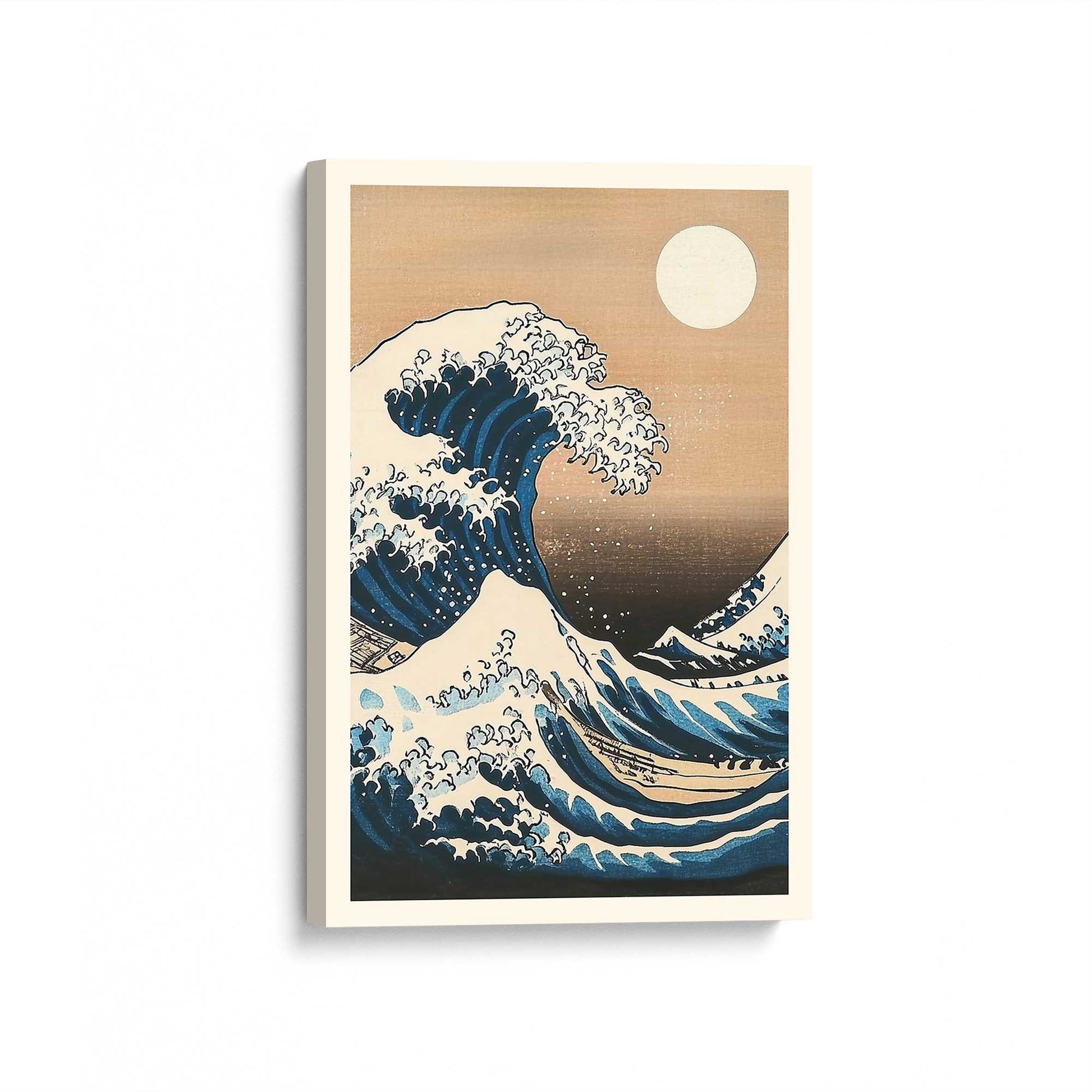 [Color:Stretched Canvas], Picture of art at an angle