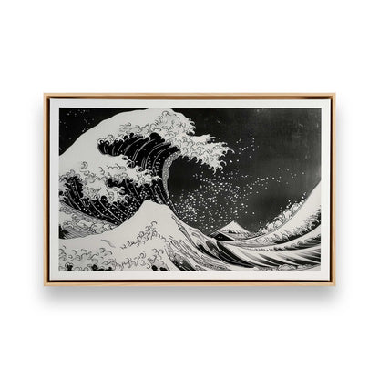[Color:American Maple], Picture of art in a American Maple frame