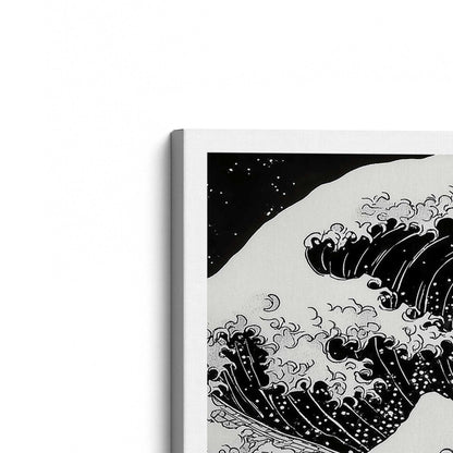 [Color:Stretched Canvas], Picture of the corner of the art