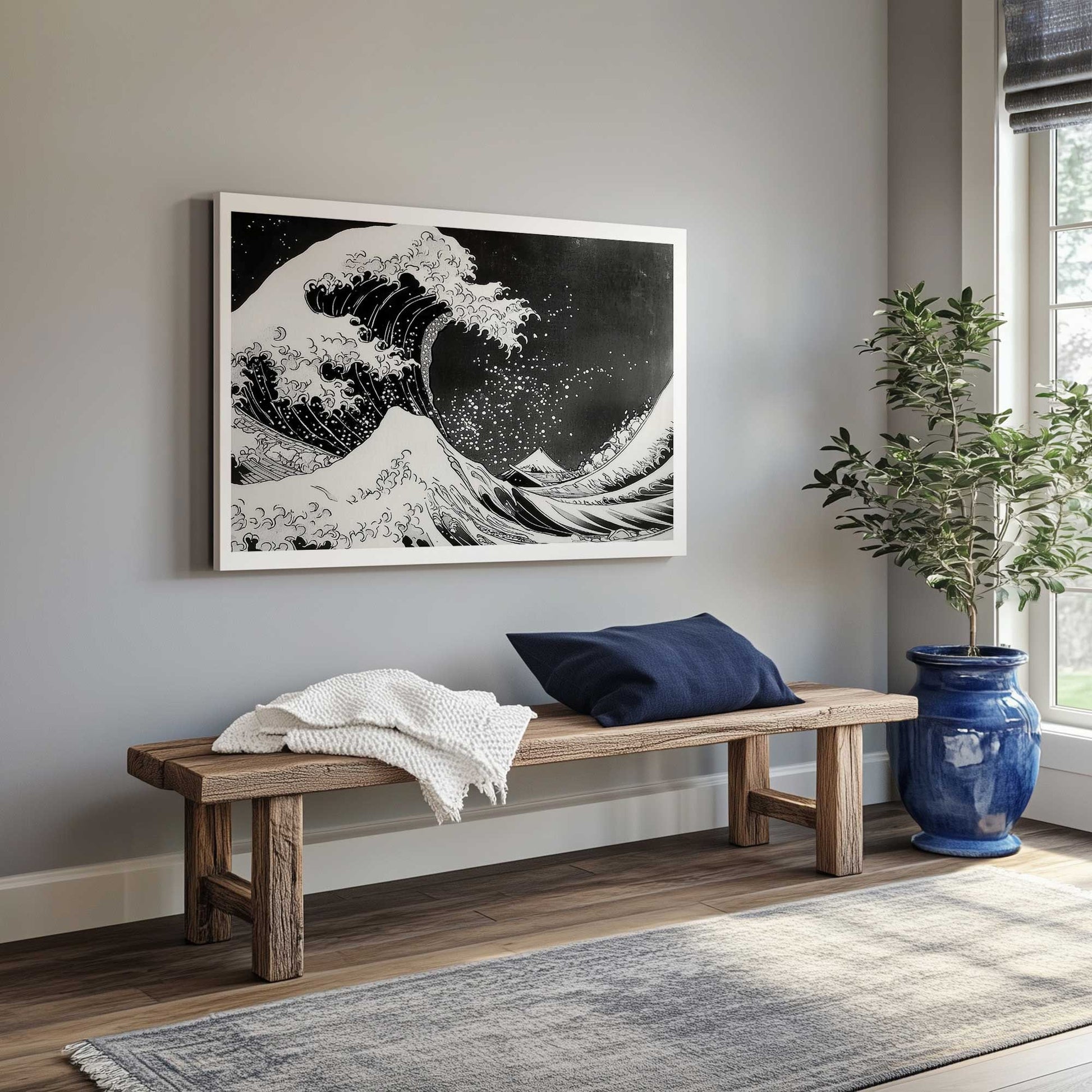 Picture of art in a room