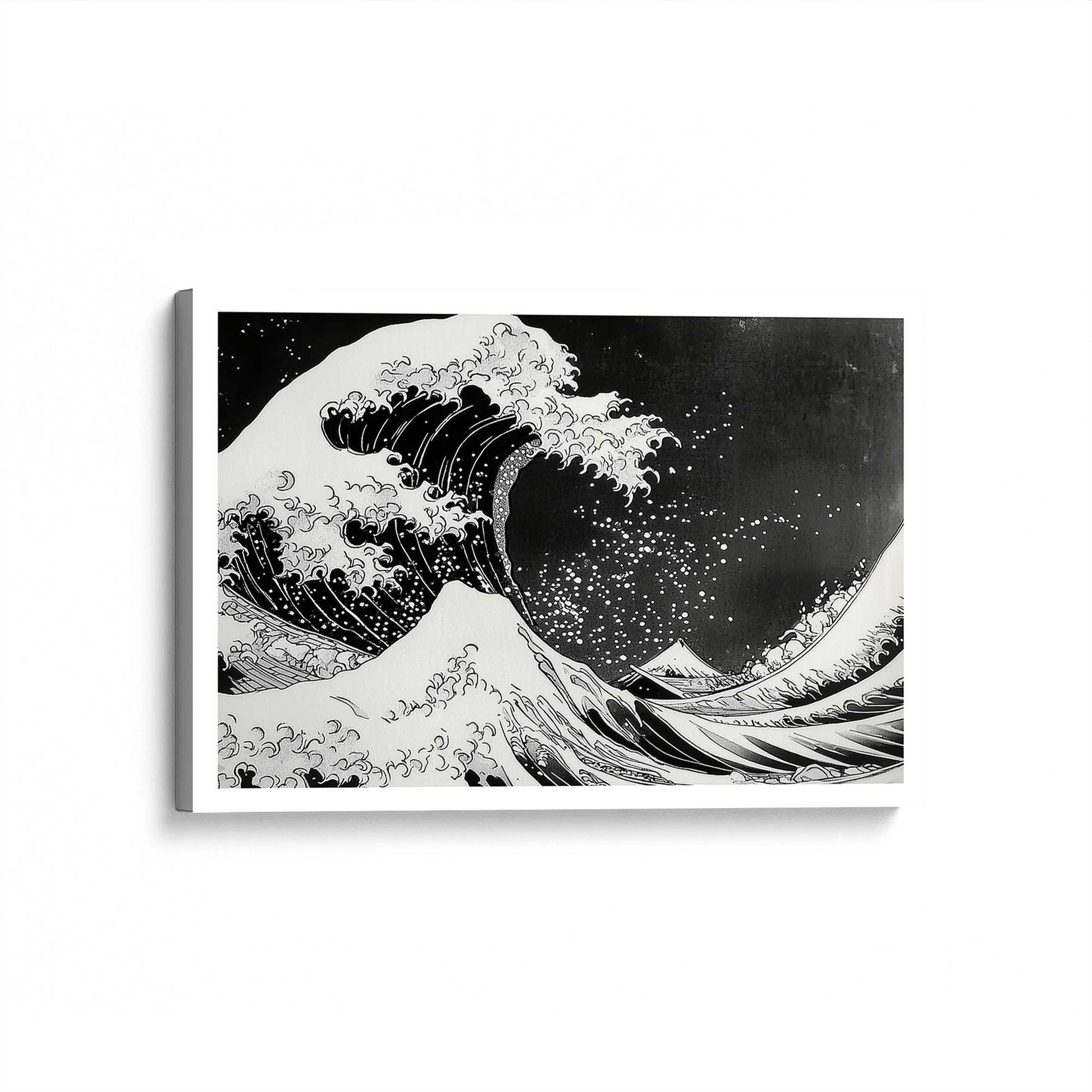 [Color:Stretched Canvas], Picture of art at an angle