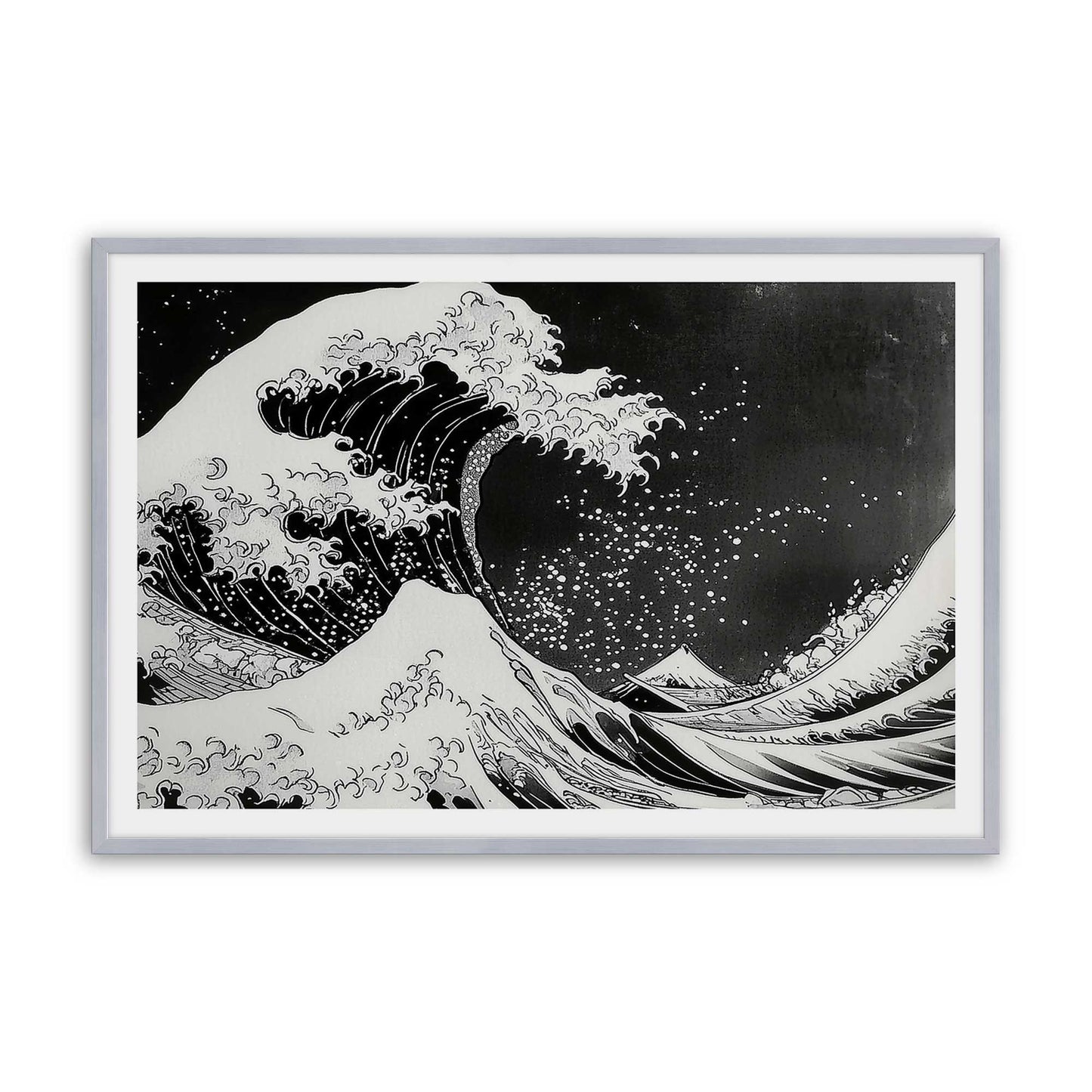 [Color:Polished Chrome], Picture of art in a Polished Chrome frame