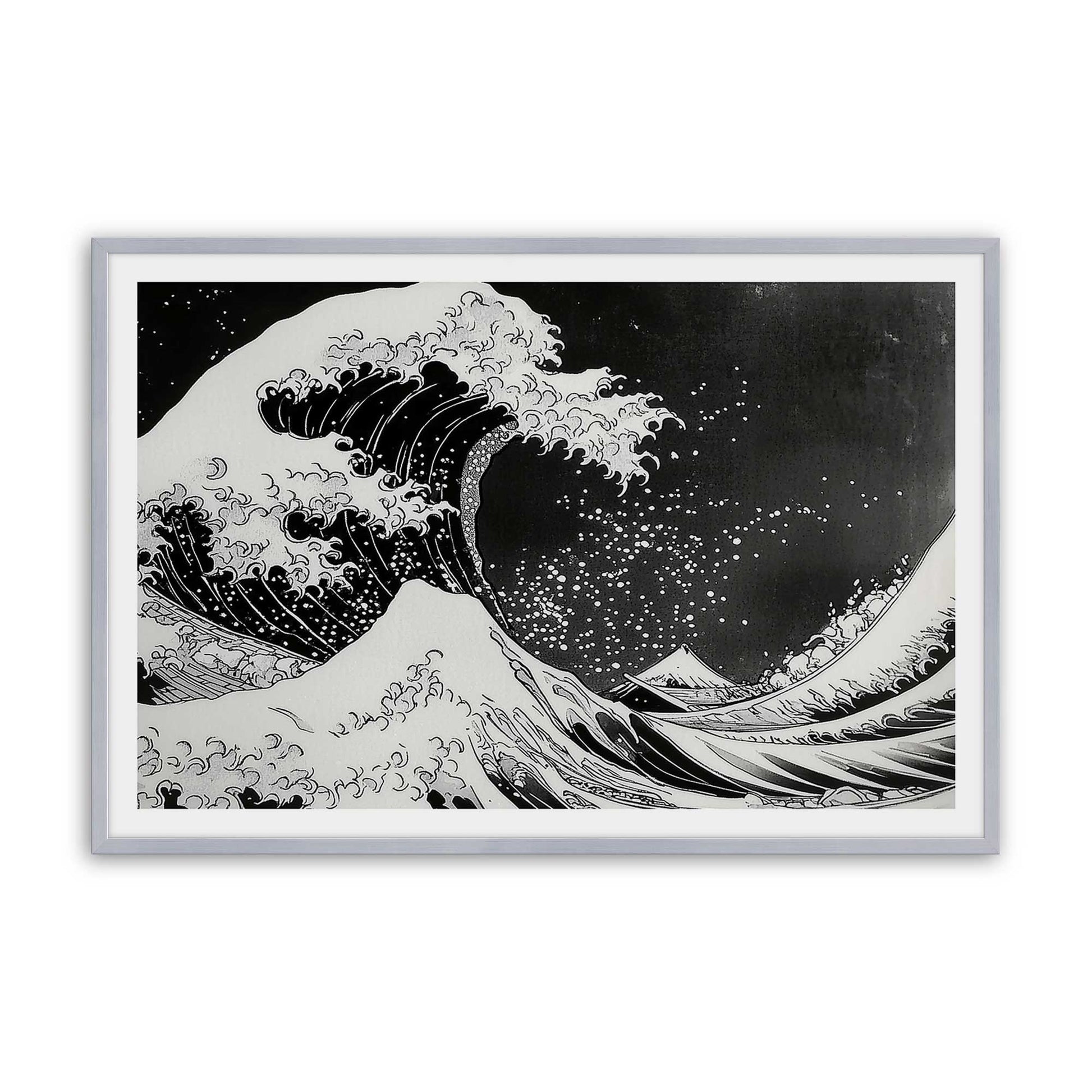 [Color:Polished Chrome], Picture of art in a Polished Chrome frame