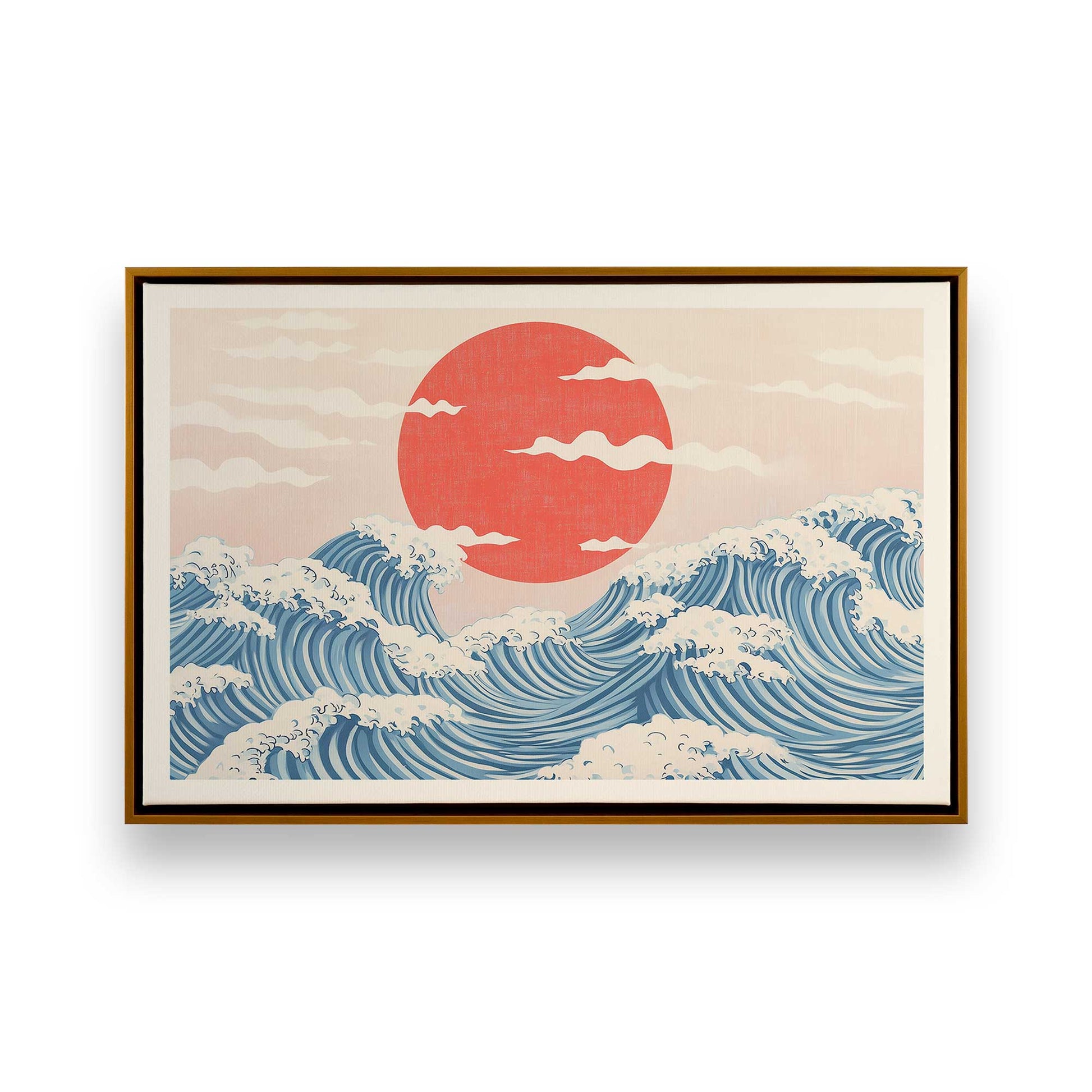 [Color:Polished Gold], Picture of art in a Polished Gold frame