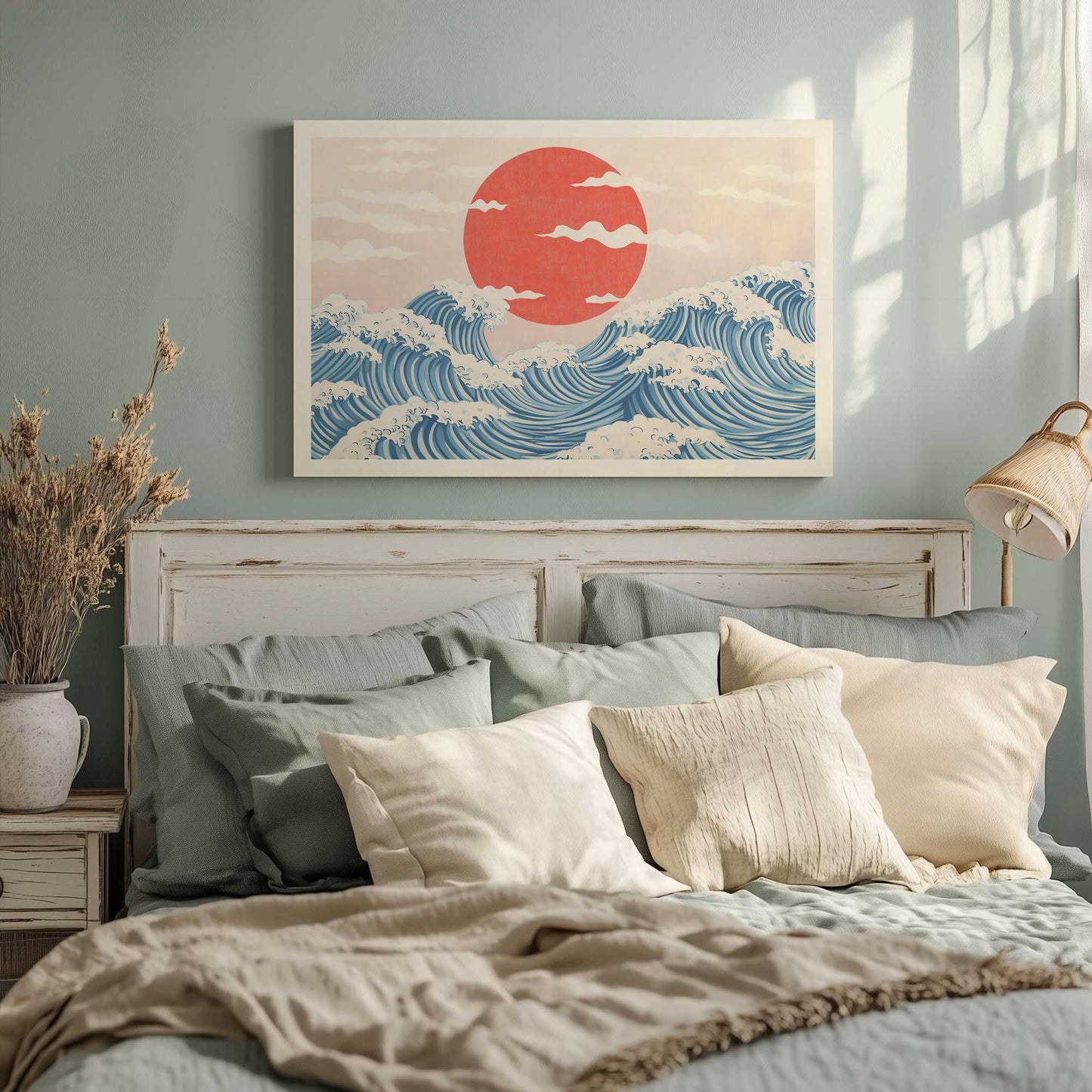 Picture of art in a room
