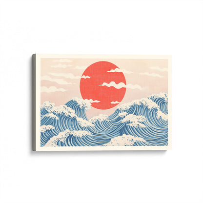 [Color:Stretched Canvas], Picture of art at an angle