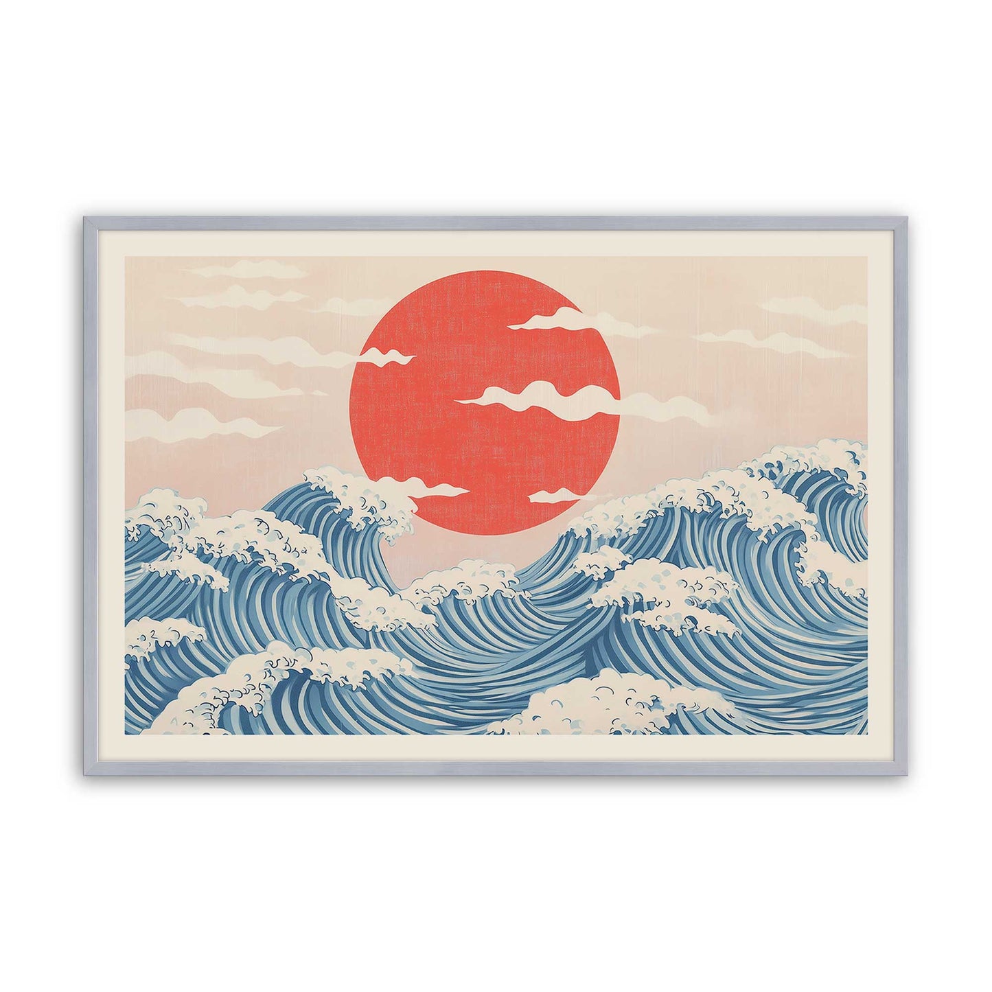 [Color:Polished Chrome], Picture of art in a Polished Chrome frame