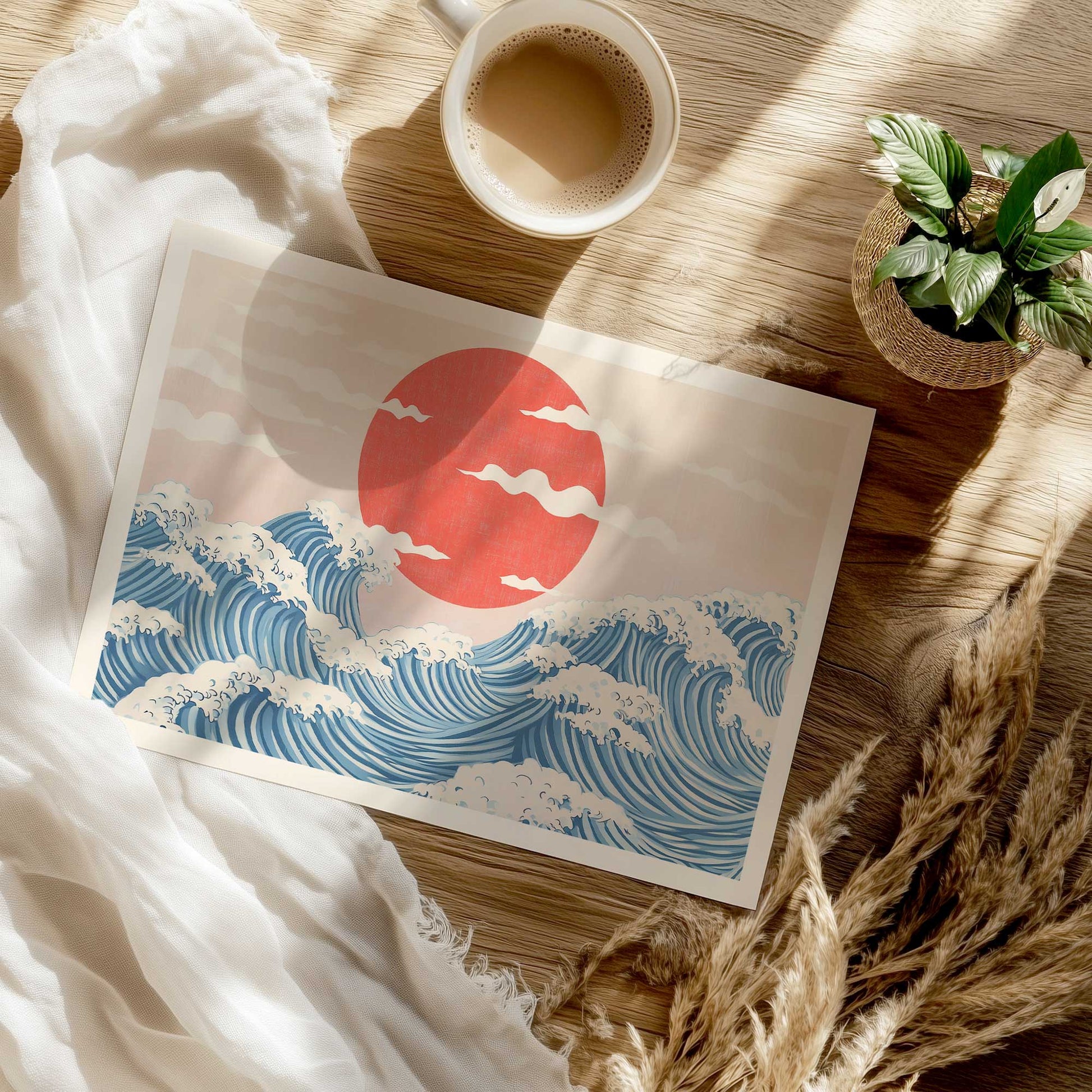 [Color:Rolled Print], Picture of close up of art