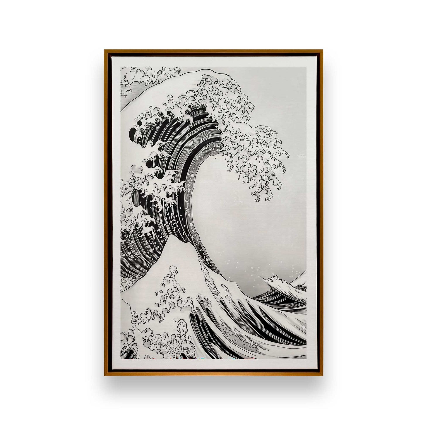 [Color:Polished Gold], Picture of art in a Polished Gold frame