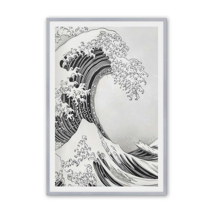 [Color:Polished Chrome], Picture of art in a Polished Chrome frame