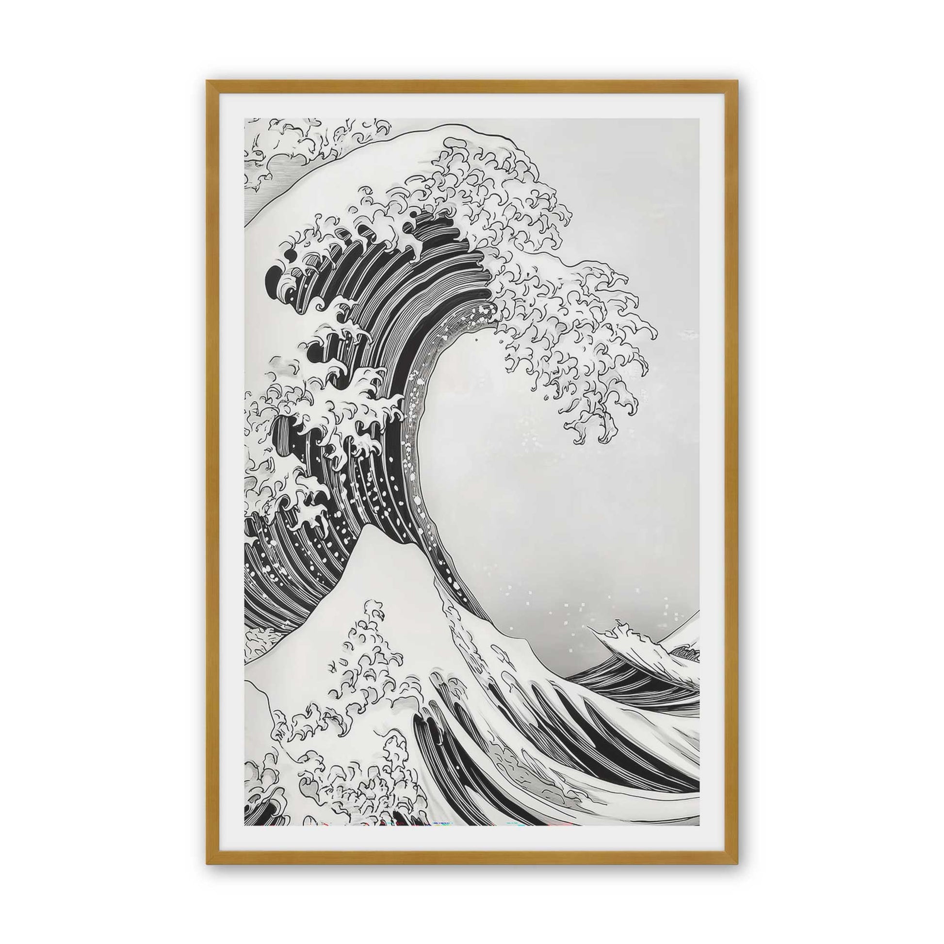 [Color:Polished Gold], Picture of art in a Polished Gold frame