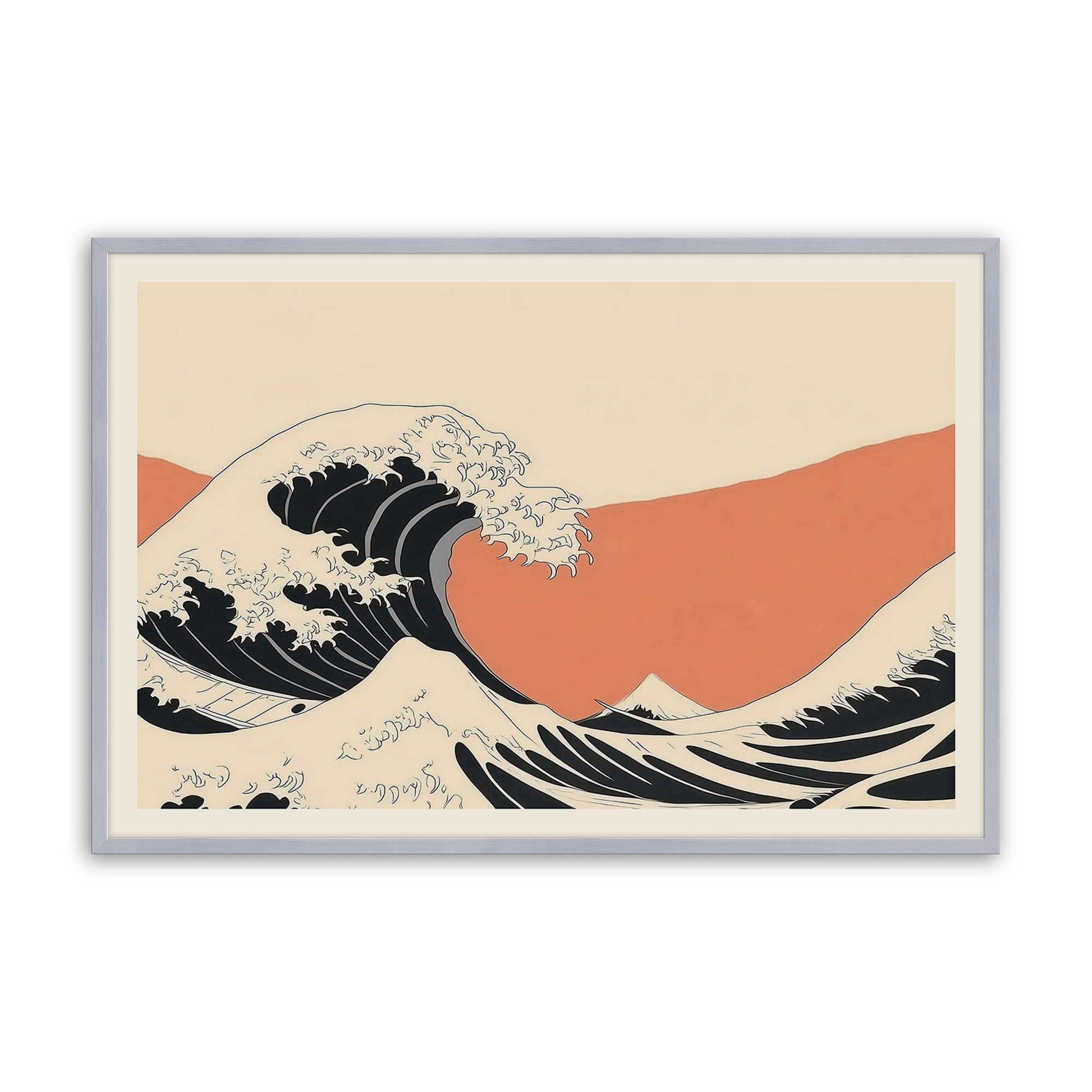 [Color:Polished Chrome], Picture of art in a Polished Chrome frame