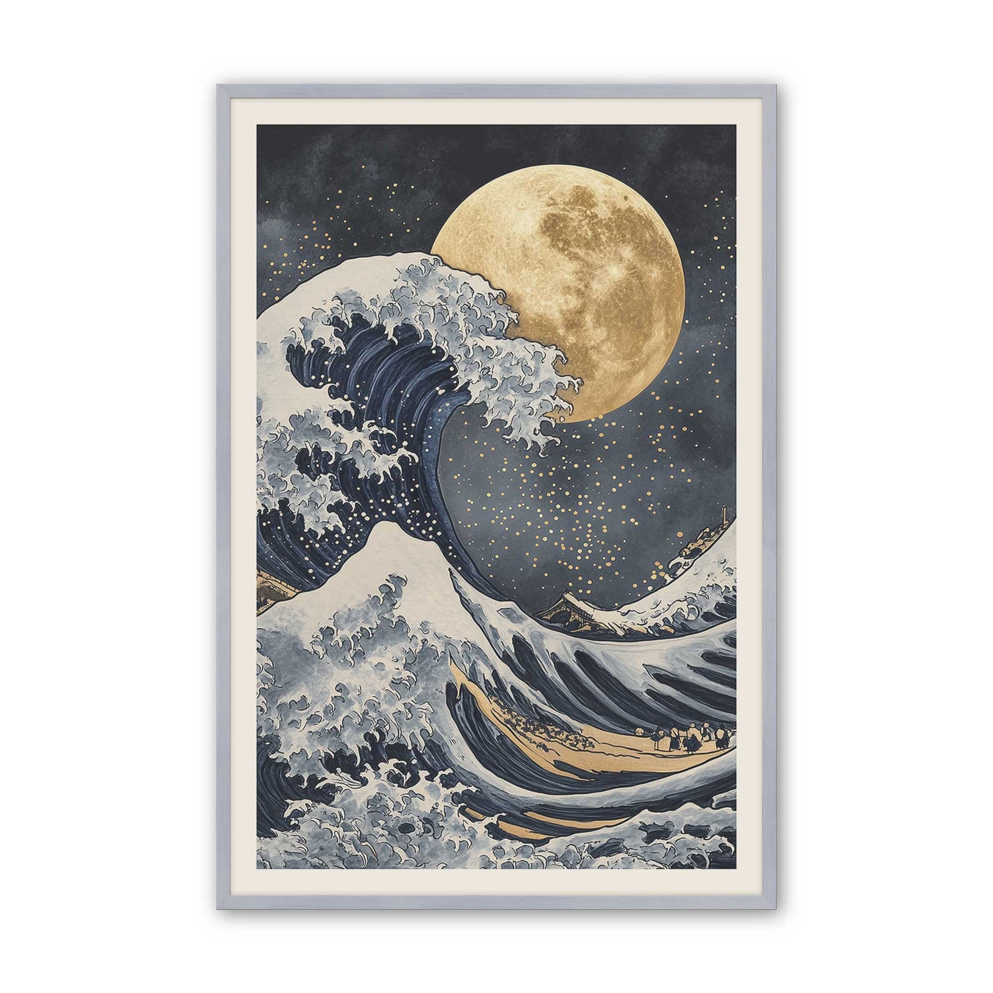 [Color:Polished Chrome], Picture of art in a Polished Chrome frame