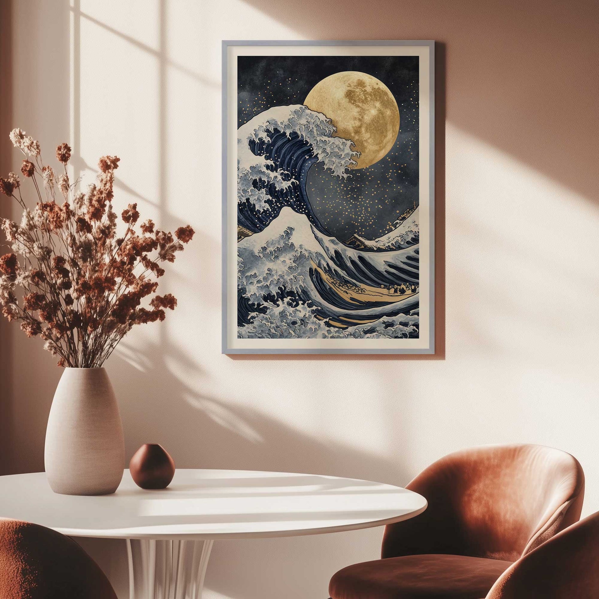 Picture of art in a room