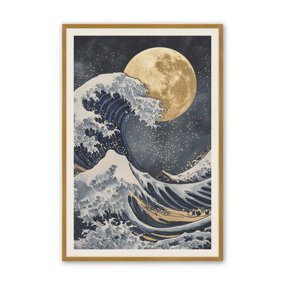 [Color:Polished Gold], Picture of art in a Polished Gold frame