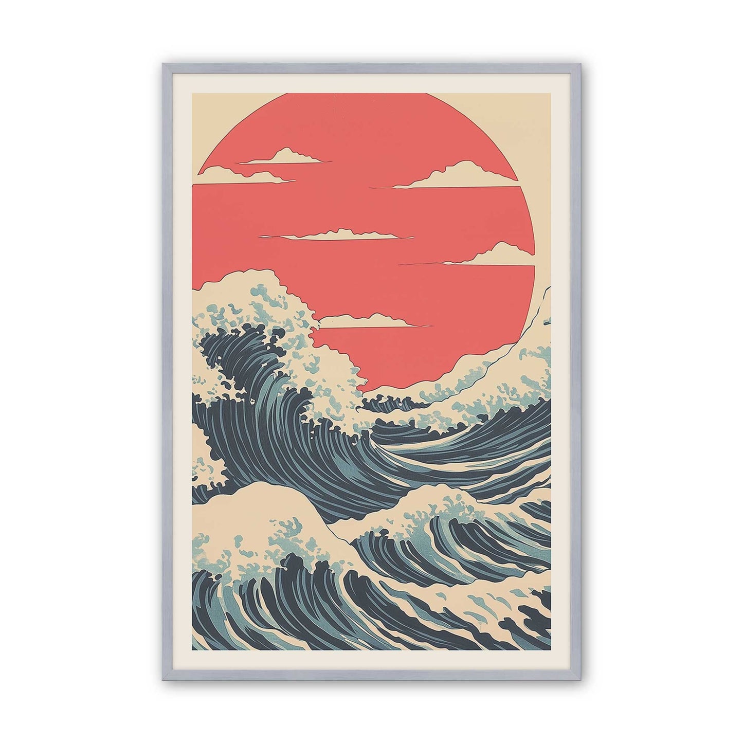 [Color:Polished Chrome], Picture of art in a Polished Chrome frame
