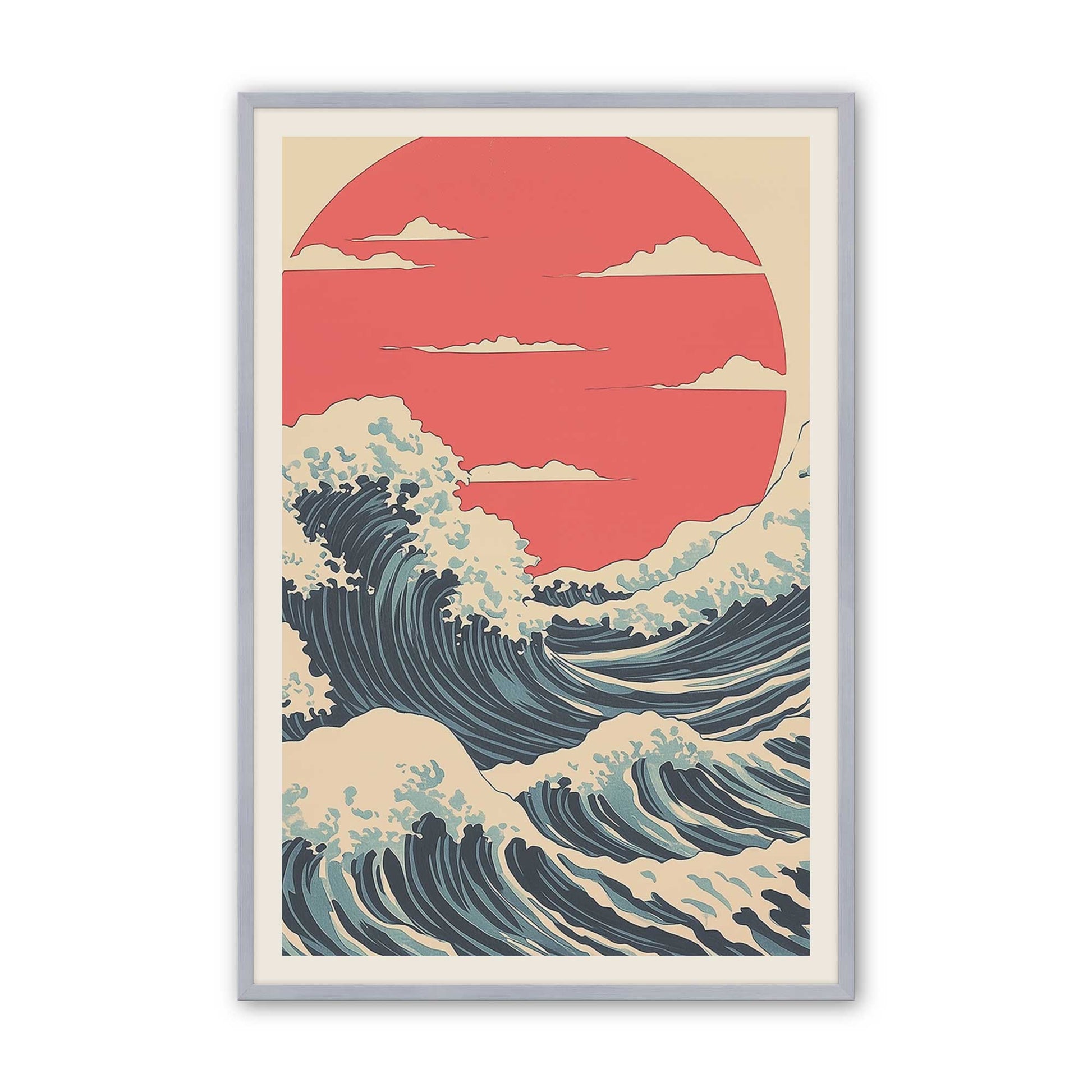 [Color:Polished Chrome], Picture of art in a Polished Chrome frame