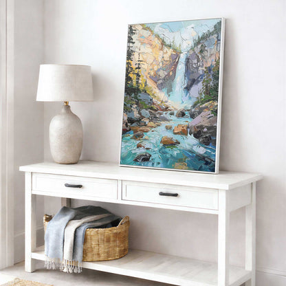 Picture of art in a room