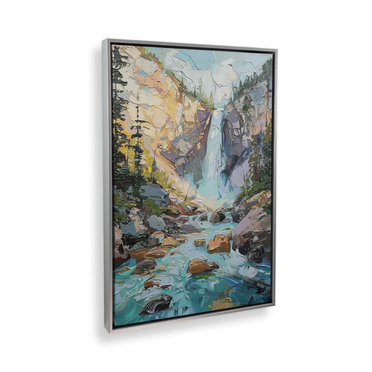 [Color:Polished Chrome], Picture of the corner of the art