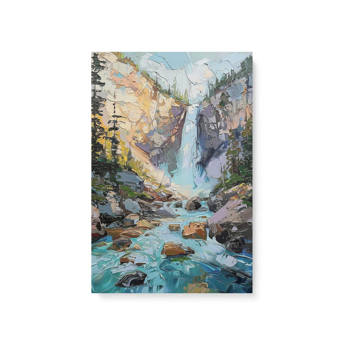 [Color:Stretched Canvas], Picture of art