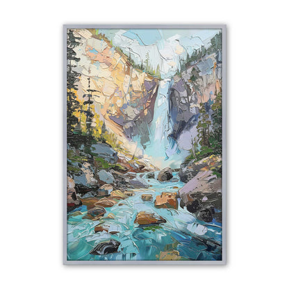[Color:Polished Chrome], Picture of art in a Polished Chrome frame