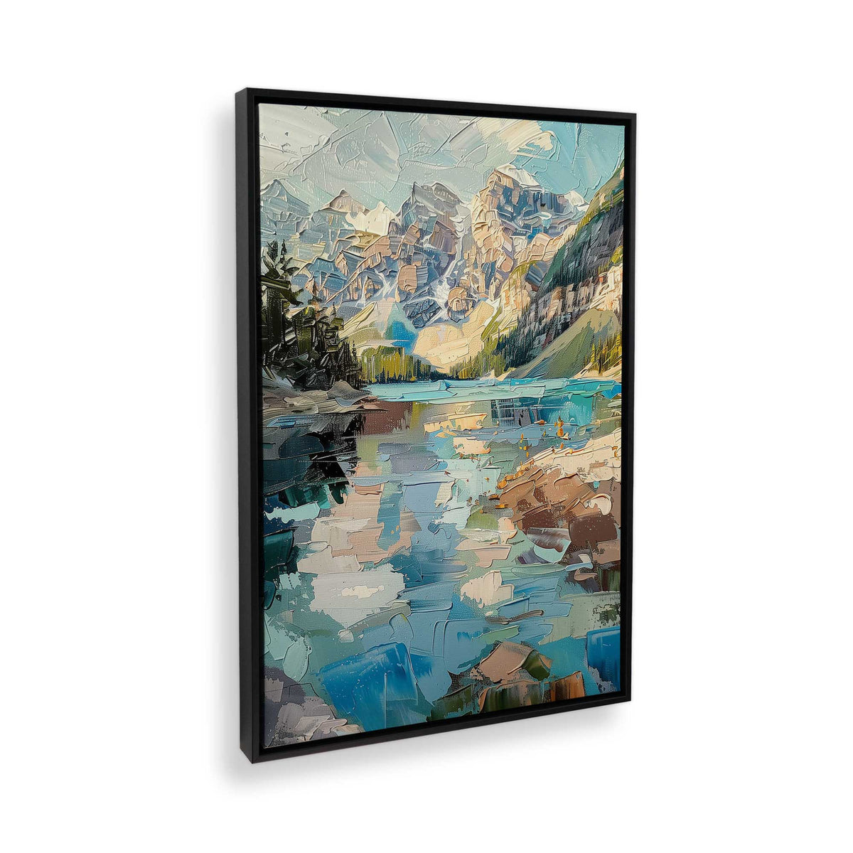 [Color:Satin Black], Picture of the corner of the art