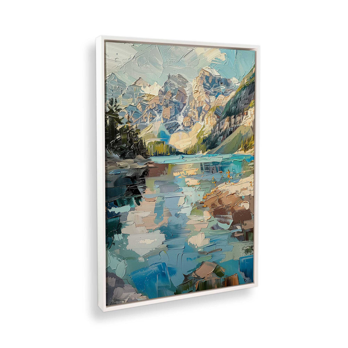[Color:Opaque White], Picture of the corner of the art